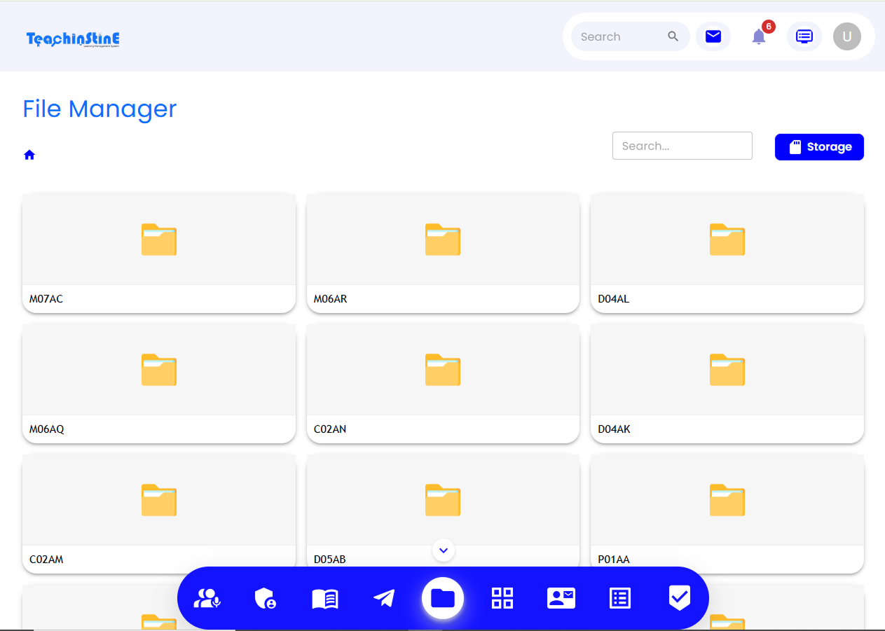 File Management View